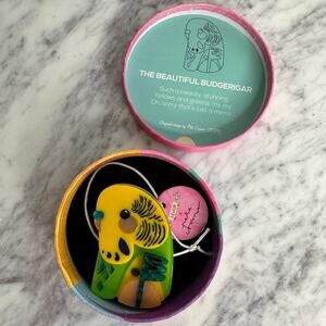 Erstwilder x Pete Cromer The Beautiful Budgerigar Brooch